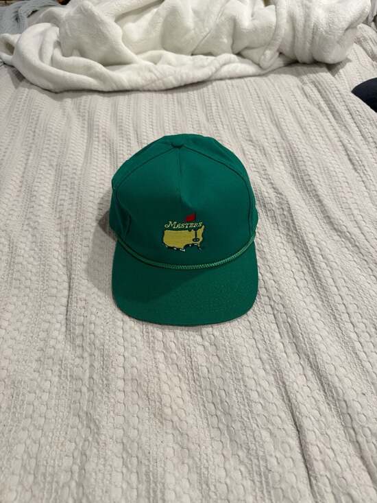 American Needle Other - Vintage Masters Hat Leather ANGC Beckmans American Needle USA Made Deadstock New